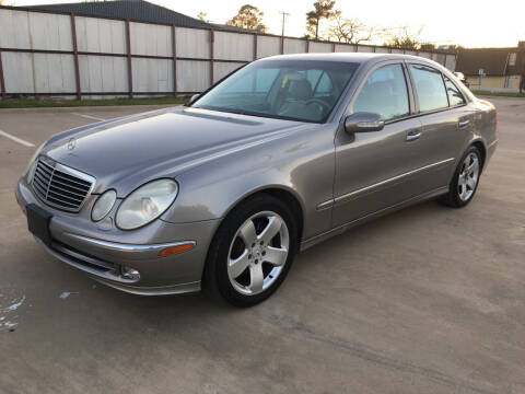 2004 Mercedes-Benz E-Class for sale at Safe Trip Auto Sales in Dallas TX