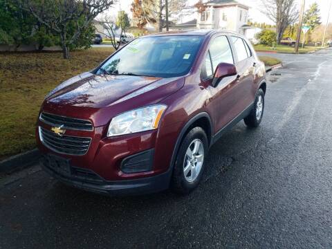 2016 Chevrolet Trax for sale at Little Car Corner in Port Angeles WA