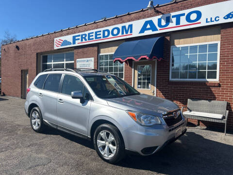 2015 Subaru Forester for sale at FREEDOM AUTO LLC in Wilkesboro NC