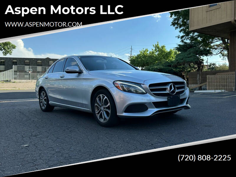 2016 Mercedes-Benz 300-Class for sale at Aspen Motors LLC in Denver CO