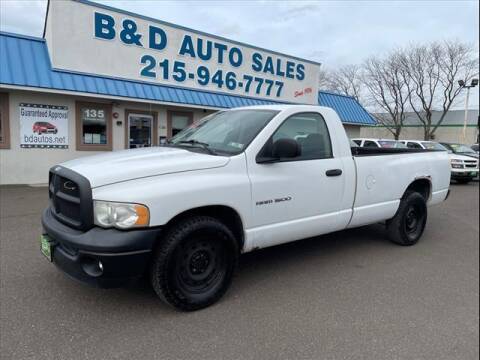 2005 Dodge Ram 1500 for sale at B & D Auto Sales Inc. in Fairless Hills PA