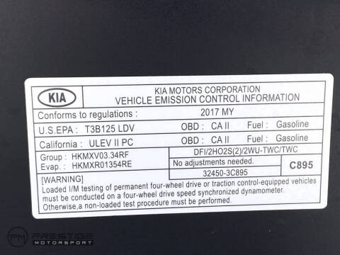 2017 Kia Sorento SX V6