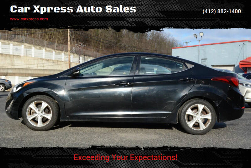 2016 Hyundai Elantra for sale at Car Xpress Auto Sales in Pittsburgh PA