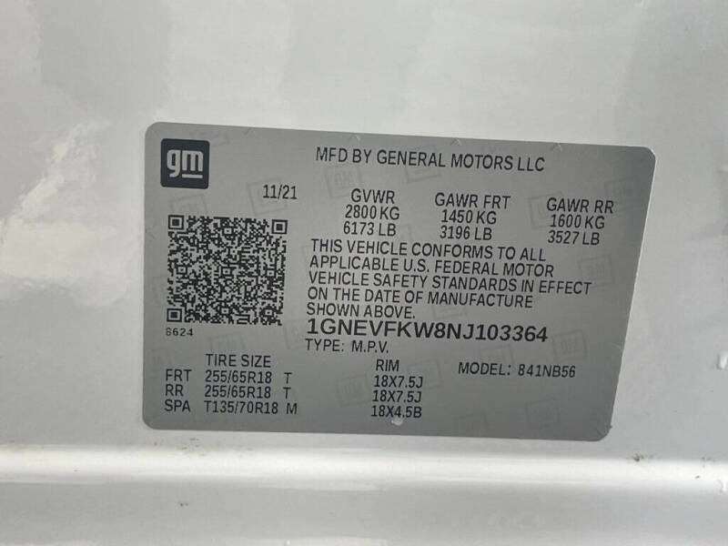 2022 Chevrolet Traverse LS