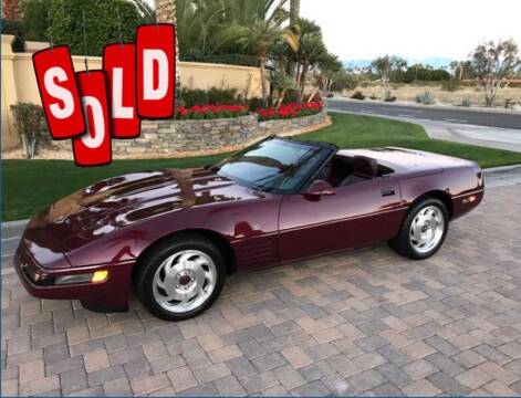 1993 Chevrolet Corvette for sale at Eric's Muscle Cars in Clarksburg MD