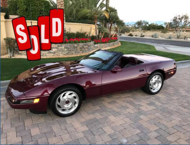 1993 Chevrolet Corvette for sale at Eric's Muscle Cars in Clarksburg MD