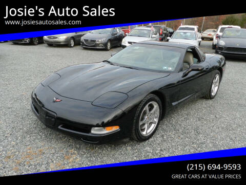 2001 Chevrolet Corvette for sale at Josie's Auto Sales in Gilbertsville PA