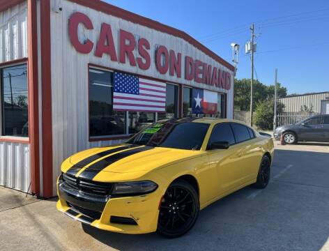 2017 Dodge Charger for sale at Cars On Demand 2 in Pasadena TX