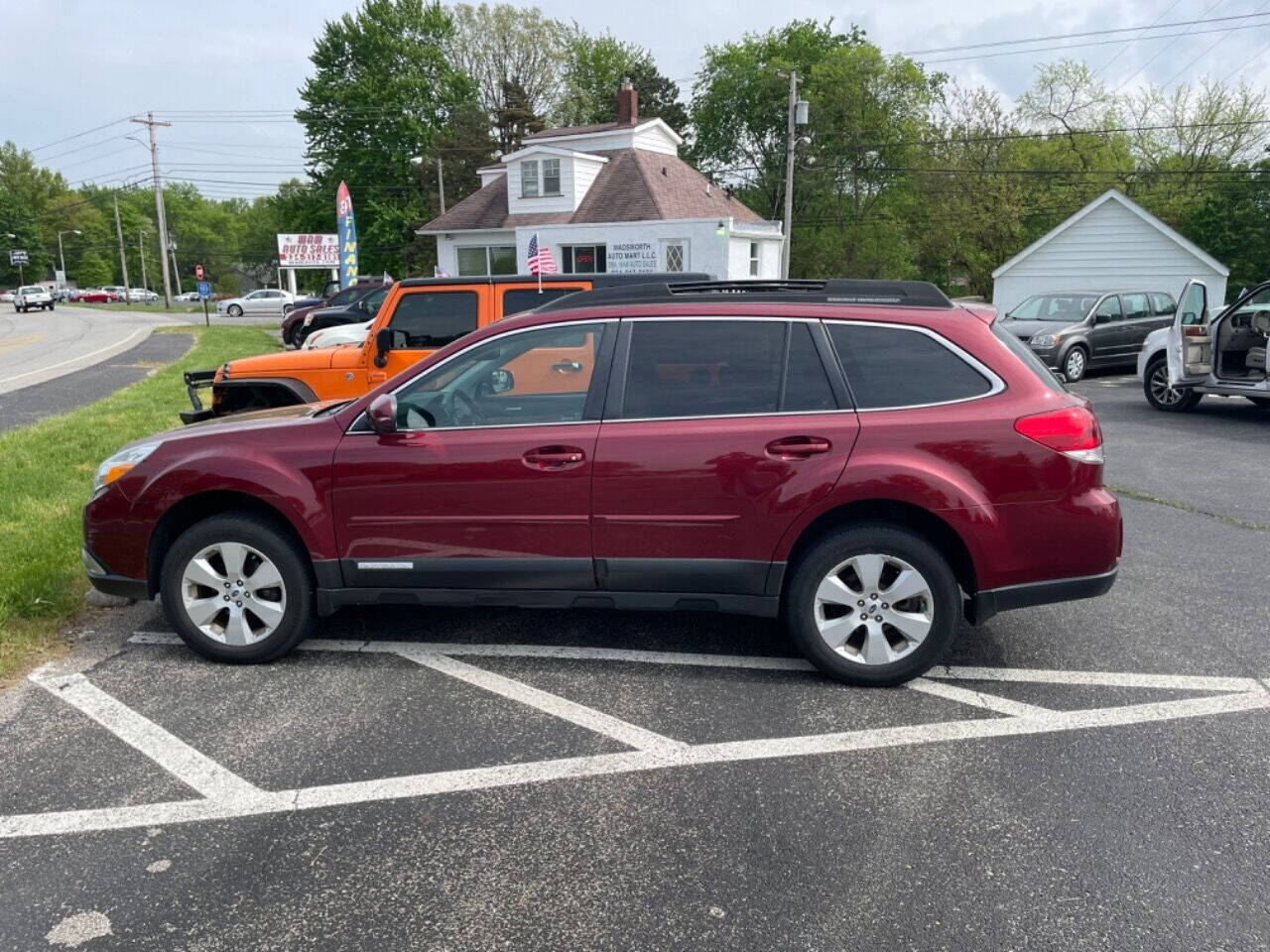 2011 Subaru Outback for sale at Wam Auto Sales in Wadsworth, OH