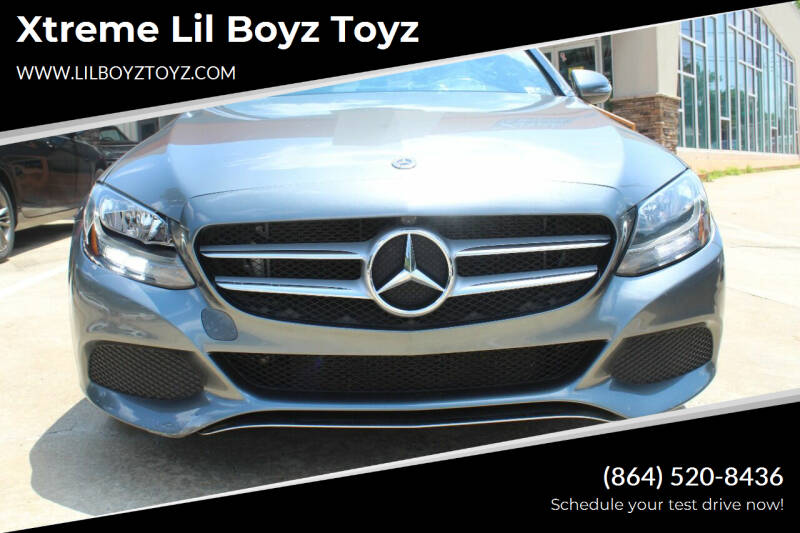 2018 Mercedes-Benz C-Class for sale at Xtreme Lil Boyz Toyz in Greenville SC
