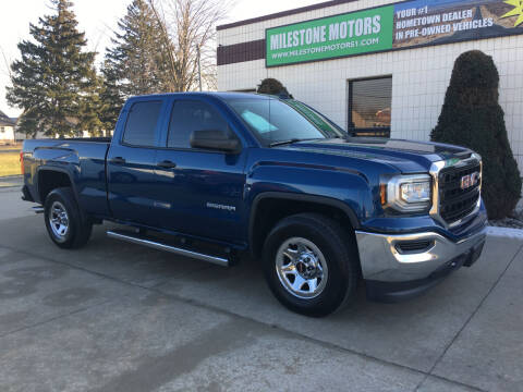 2016 GMC Sierra 1500 for sale at MILESTONE MOTORS in Chesterfield MI