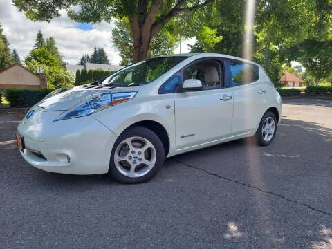 2012 Nissan LEAF for sale at Redline Auto Sales in Vancouver WA