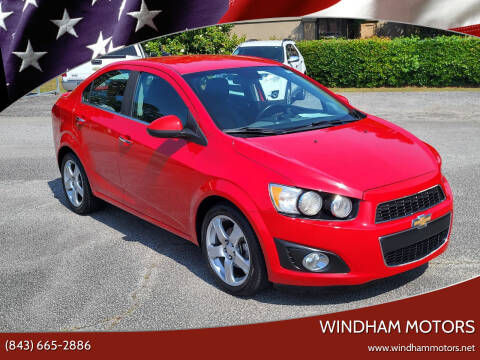 2013 Chevrolet Sonic for sale at Windham Motors in Florence SC