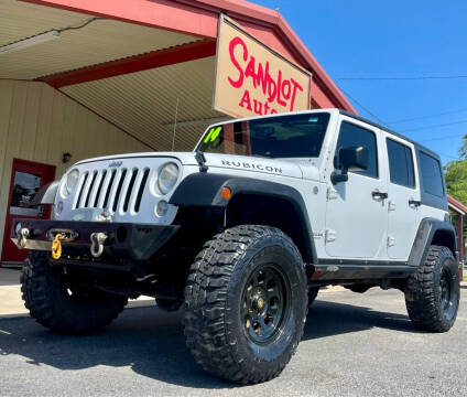 2014 Jeep Wrangler Unlimited for sale at Sandlot Autos in Tyler TX