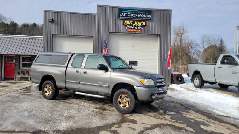 2003 Toyota Tundra for sale at East Creek Motors in Center Rutland VT