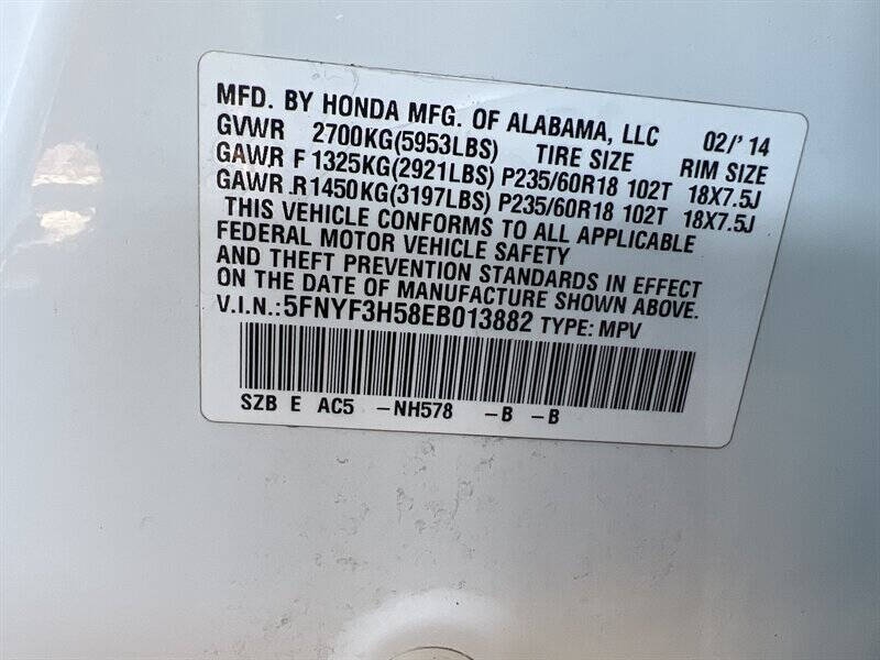 2014 Honda Pilot EX-L