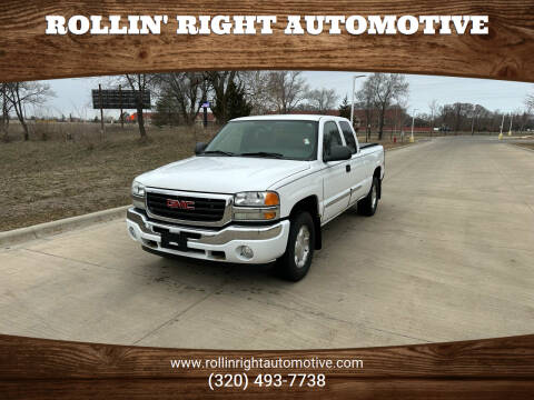 2005 GMC Sierra 1500 for sale at Rollin' Right Automotive in Saint Cloud MN