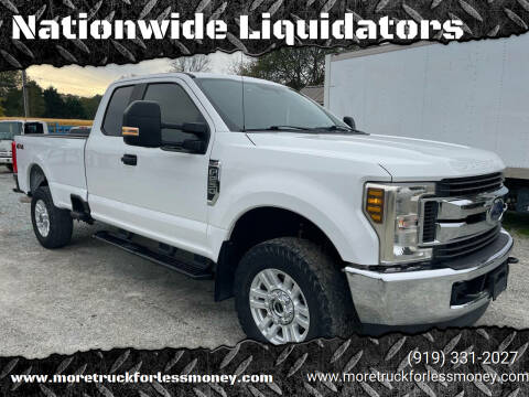 2019 Ford F-250 Super Duty for sale at Nationwide Liquidators in Angier NC