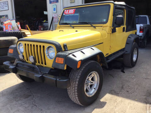 2004 Jeep Wrangler for sale at Troy's Auto Sales in Dornsife PA