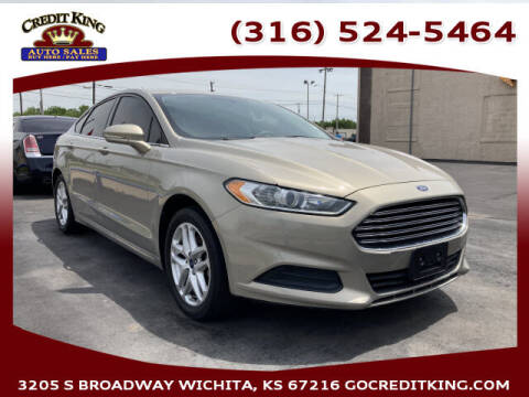 2015 Ford Fusion for sale at Credit King Auto Sales in Wichita KS