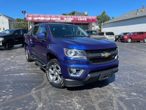 2017 Chevrolet Colorado for sale at Boulevard Used Cars in Grand Haven MI