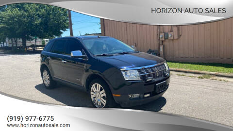 2009 Lincoln MKX for sale at Horizon Auto Sales in Raleigh NC