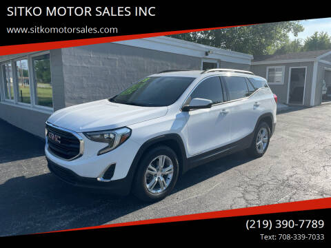 2018 GMC Terrain for sale at SITKO MOTOR SALES INC in Cedar Lake IN