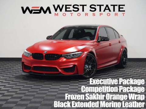 2018 BMW M3 for sale at WEST STATE MOTORSPORT in Federal Way WA