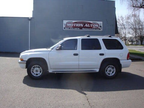 2003 Dodge Durango for sale at Motion Autos in Longview WA