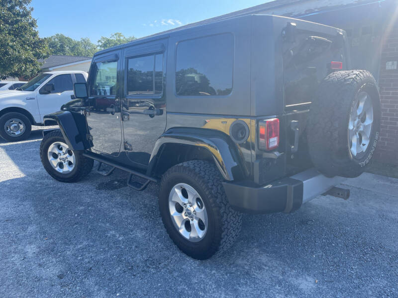 2008 Jeep Wrangler Unlimited for sale at LAURINBURG AUTO SALES in Laurinburg NC