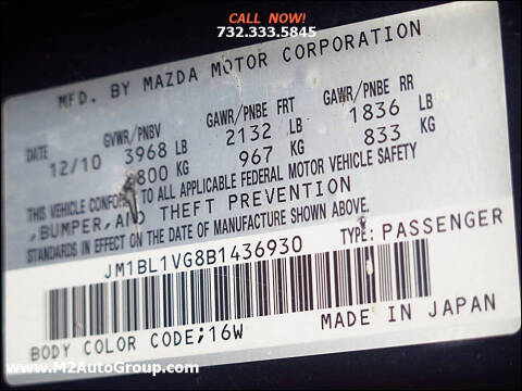 2011 Mazda MAZDA3 i Touring