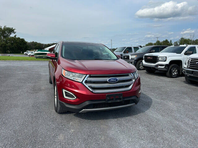 2015 Ford Edge for sale at Riverside Motors in Glenfield, NY