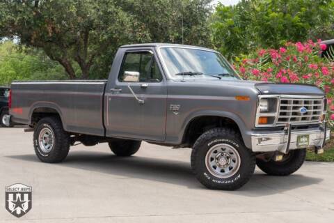 1986 Ford F-150 for sale at SELECT JEEPS INC in League City TX