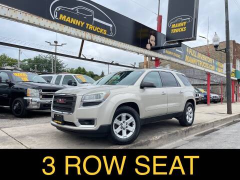 2013 GMC Acadia for sale at Manny Trucks in Chicago IL