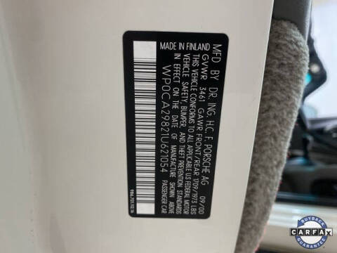 2001 Porsche Boxster