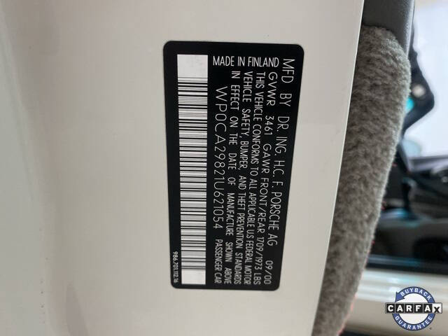 2001 Porsche Boxster