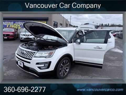 2016 Ford Explorer Platinum