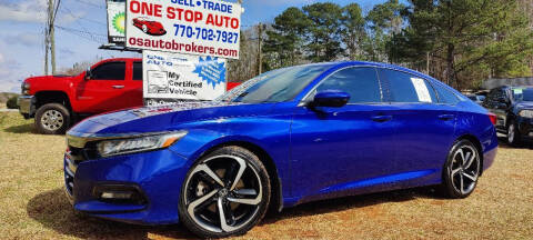 2018 Honda Accord for sale at One Stop Auto LLC in Carrollton GA