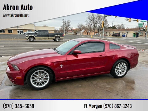 2014 Ford Mustang for sale at Akron Auto - Fort Morgan in Fort Morgan CO