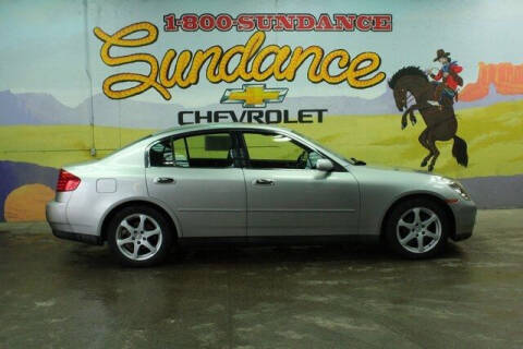2003 Infiniti G35 for sale at Sundance Chevrolet in Grand Ledge MI