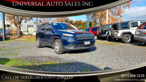 2014 Jeep Cherokee for sale at Universal Auto Sales Inc in Salem OR