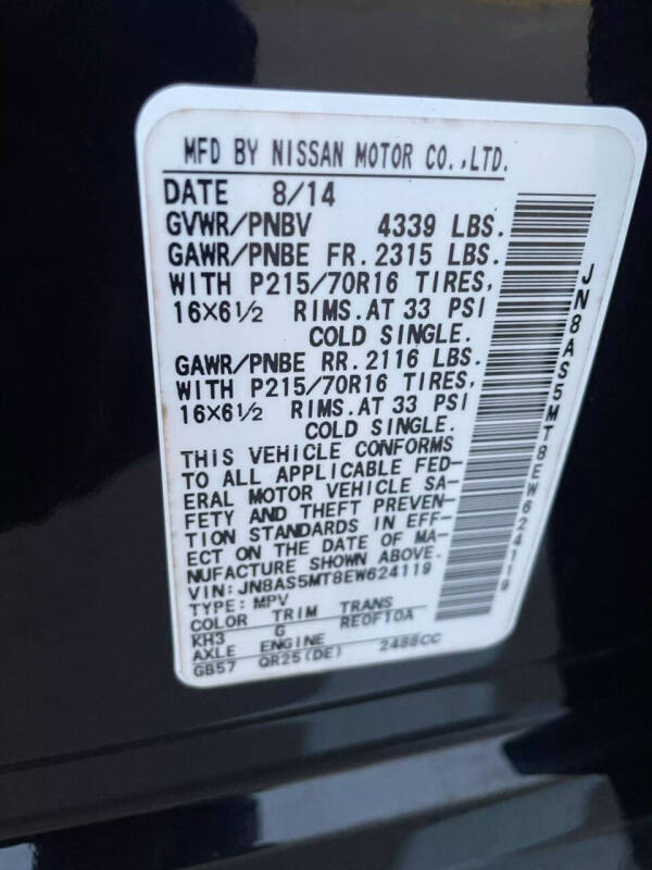 2014 Nissan Rogue Select S