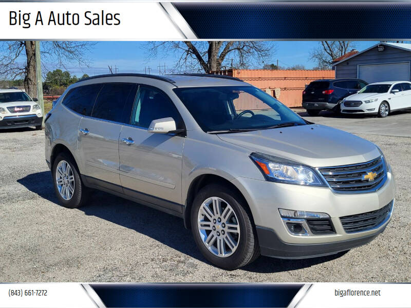 2013 Chevrolet Traverse for sale at Big A Auto Sales Lot 2 in Florence SC