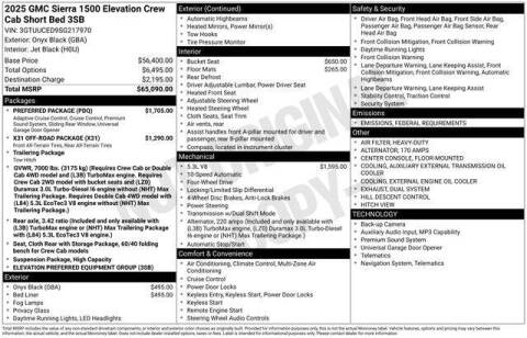 2025 GMC Sierra 1500