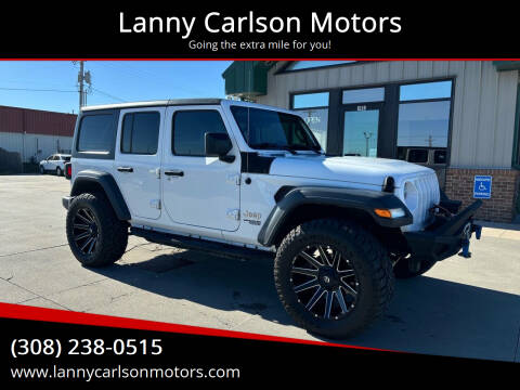 2018 Jeep Wrangler Unlimited for sale at Lanny Carlson Motors in Kearney NE