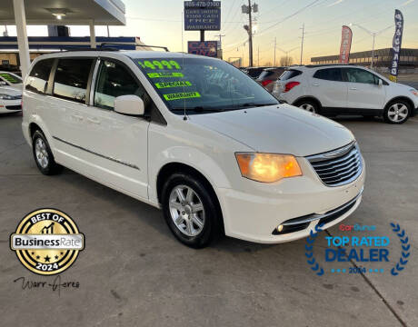 2012 Chrysler Town and Country for sale at CAR SOURCE OKC in Oklahoma City OK