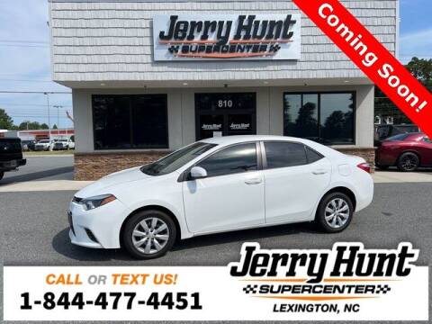 2016 Toyota Corolla for sale at Jerry Hunt Supercenter in Lexington NC