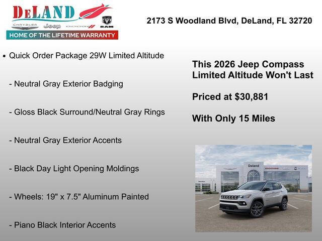 2026 Jeep Compass Limited