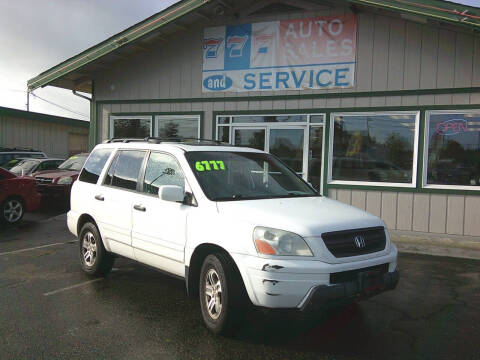 2005 Honda Pilot for sale at 777 Auto Sales and Service in Tacoma WA