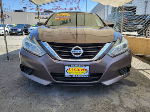 2016 Nissan Altima for sale at El Guero Auto Sale in Hawthorne CA